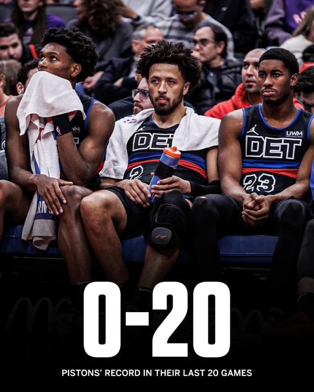 AG百家乐平台-20连败创队史单赛季纪录！蒙蒂：看到了球队的成长